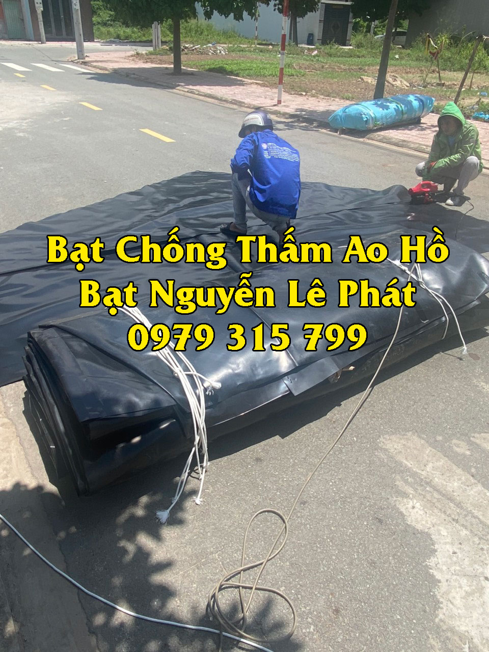 Bạt lót ao tôm