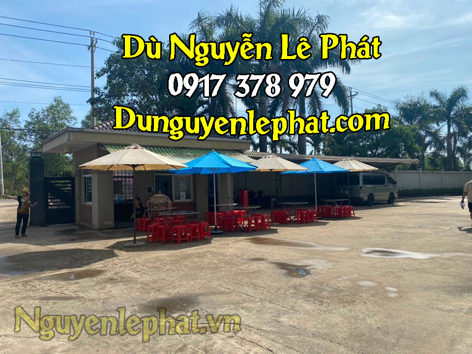 Dù che nắng quán cafe Thủ Đức Quận 2 qu