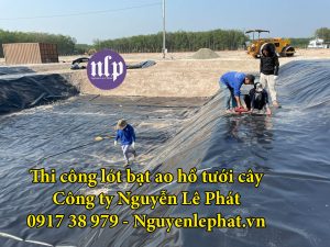 Bạt lót ao hồ chứa nước