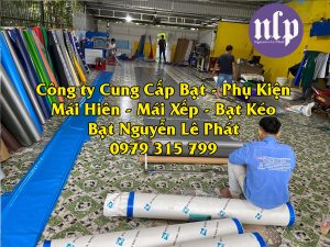 Kho xưởng may bạt mái xếp
