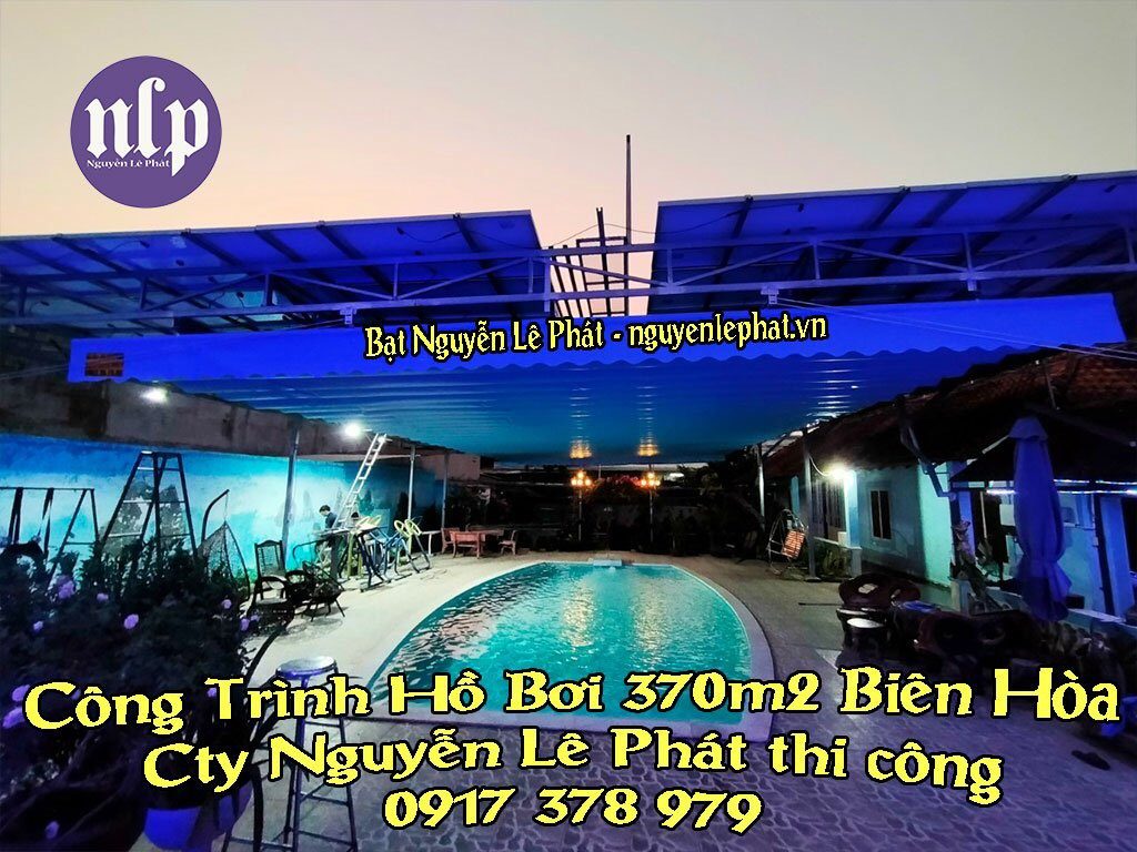 Thi công Bạt kéo ngoài trời