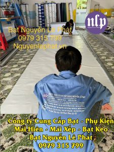 May bạt mái xếp mái hiên bạt kéo tại Hậu Giang