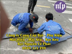 Thi công bạt xếp