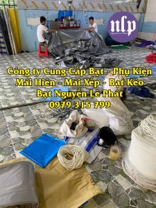 May bạt mái xếp Bình Dương