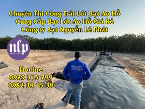 Bạt HDPE Lót Ao Hồ Chứa Nước