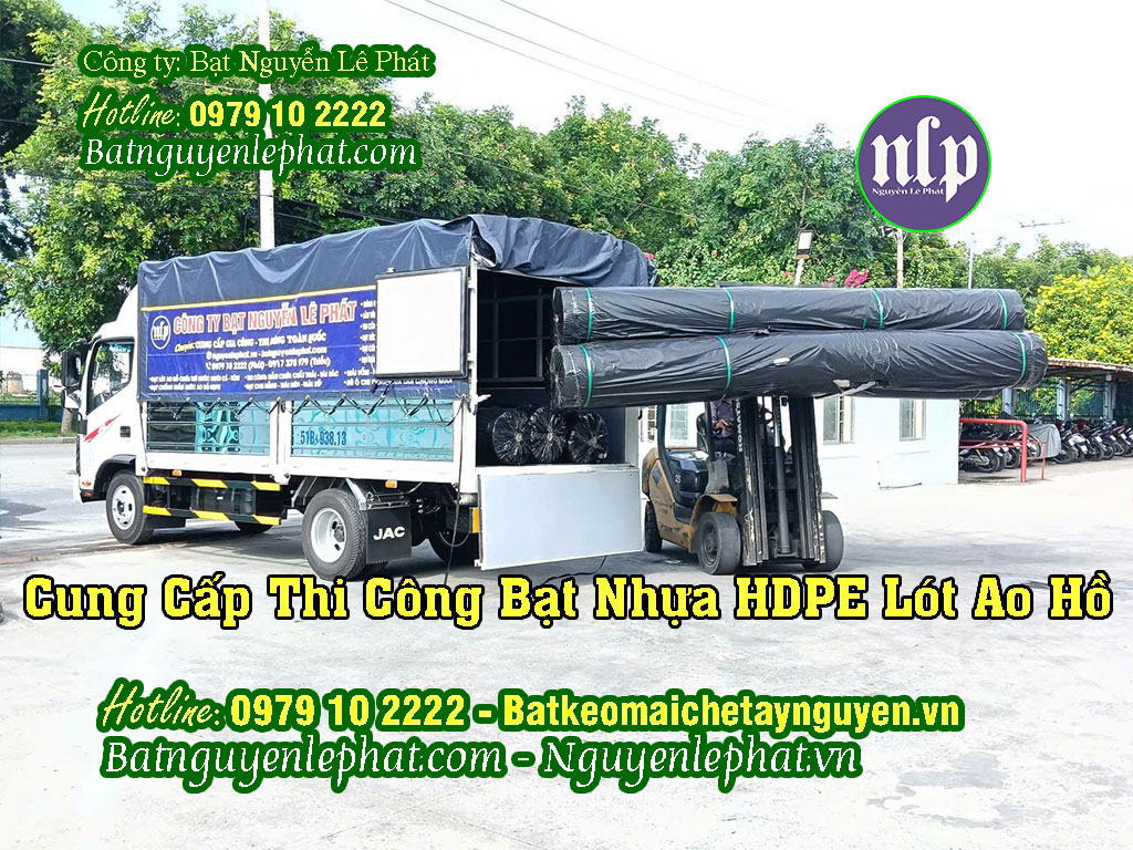 Công ty cung cấp bạt lót ao hồ chất lượng Công ty cung cấp bạt lót ao hồ chất lượng