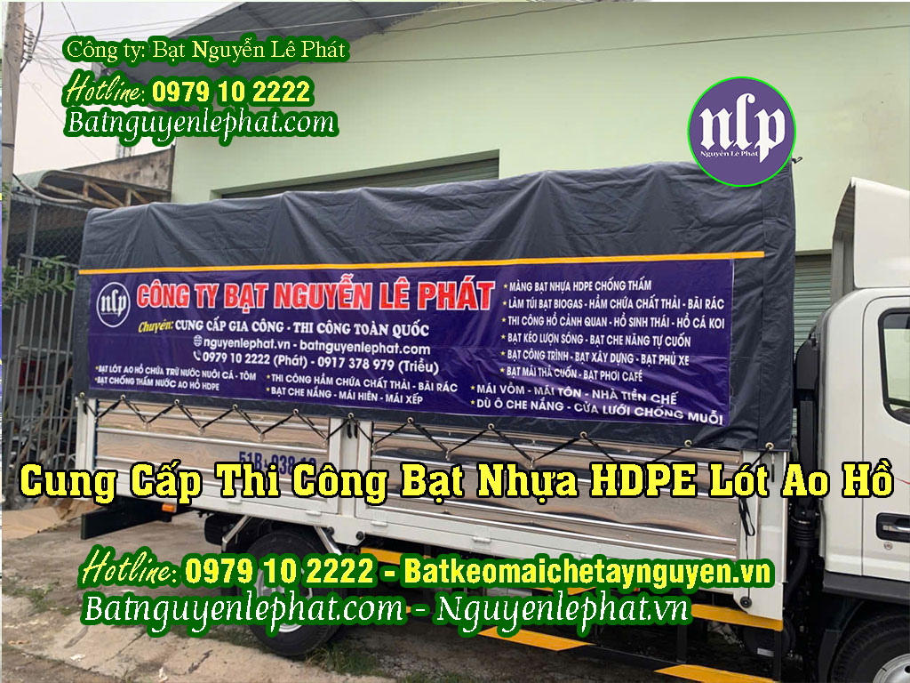 công ty cung cấp bạt lót ao hồ công ty cung cấp bạt lót ao hồ