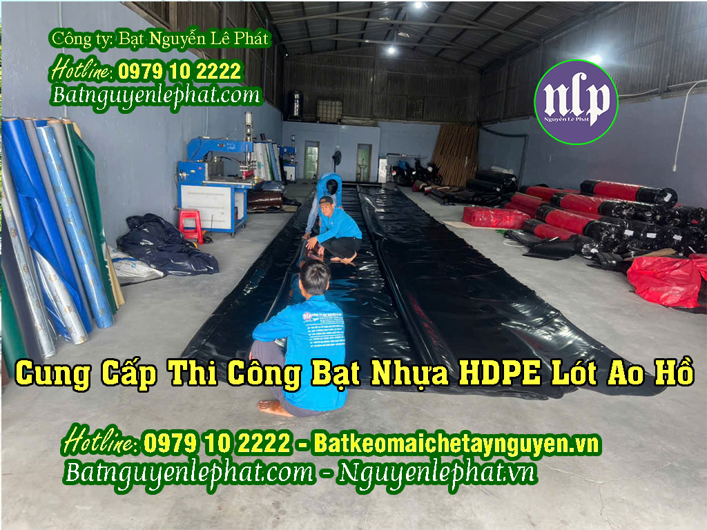 Địa Chỉ Bán Bạt Lót Bờ Ao Nuôi Cá Rô Phi tại Dầu Tiếng