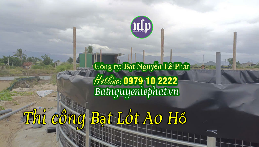 Bạt Lót Ao Hồ Chứa Nước Nuôi Cá Tôm HDPE Vĩnh Phúc