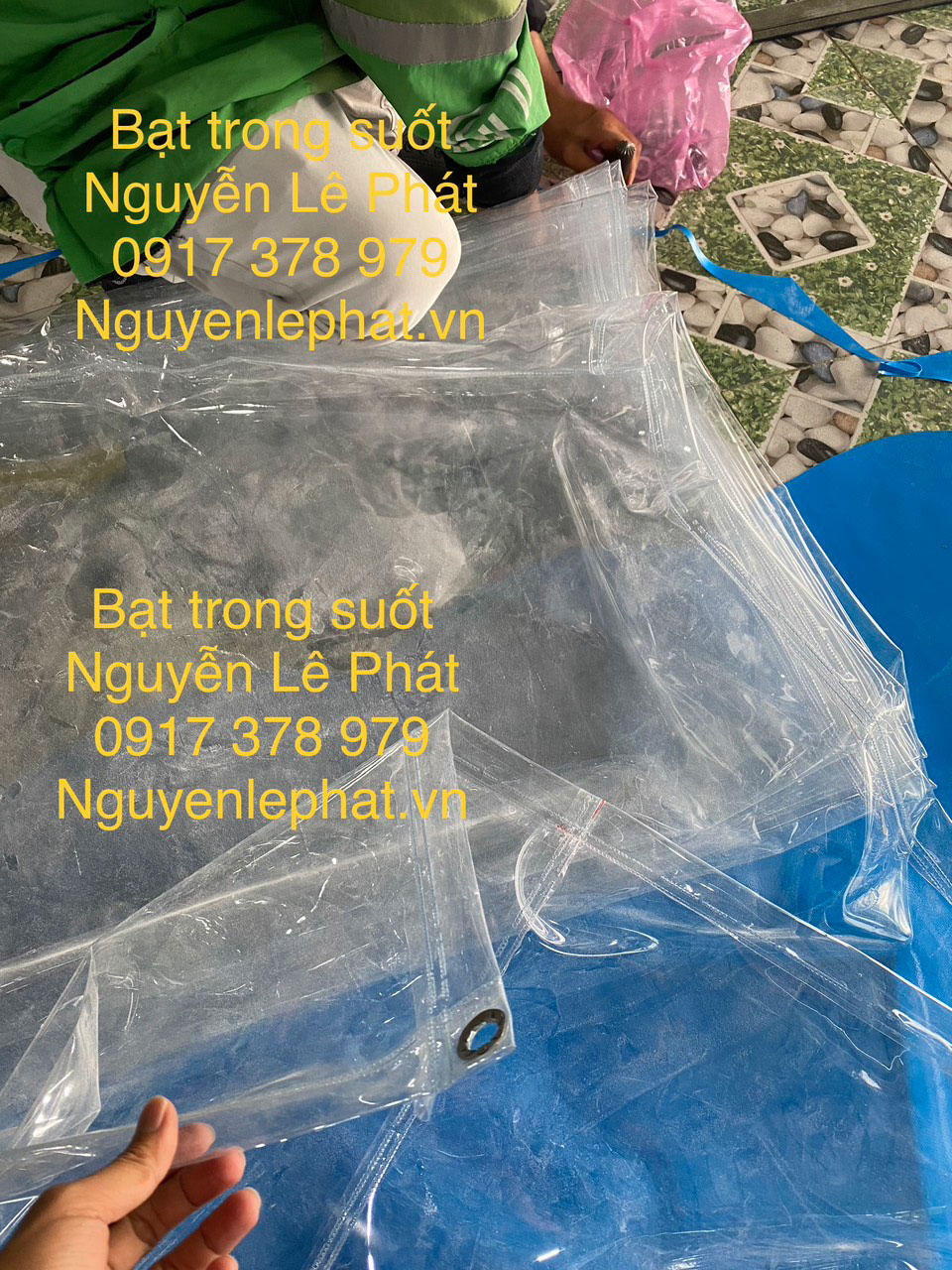 Cung Cấp Bạt Nhựa PVC Trong Suốt Lấy Ánh Sáng Hiệu Quả