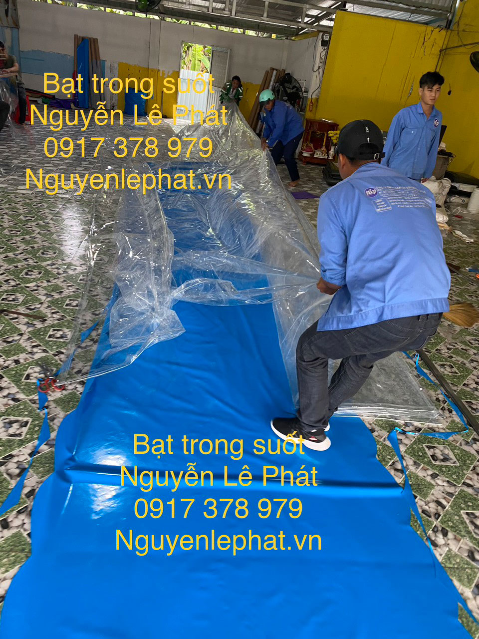 Cung Cấp Bạt Nhựa Trong Suốt Che Nắng Mưa Ngoài Trời