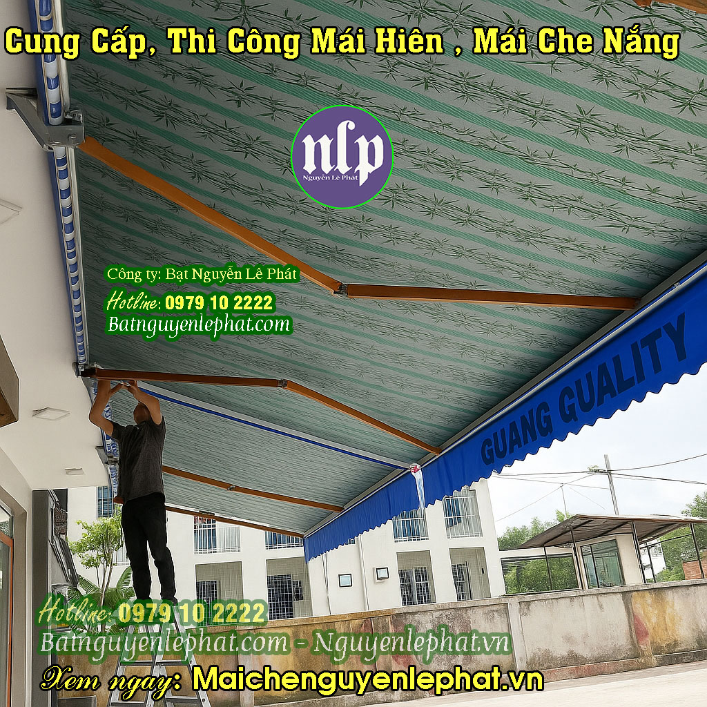 Thay bạt mái hiên di động tại Đồng Nai Thay bạt mái hiên di động tại Đồng Nai