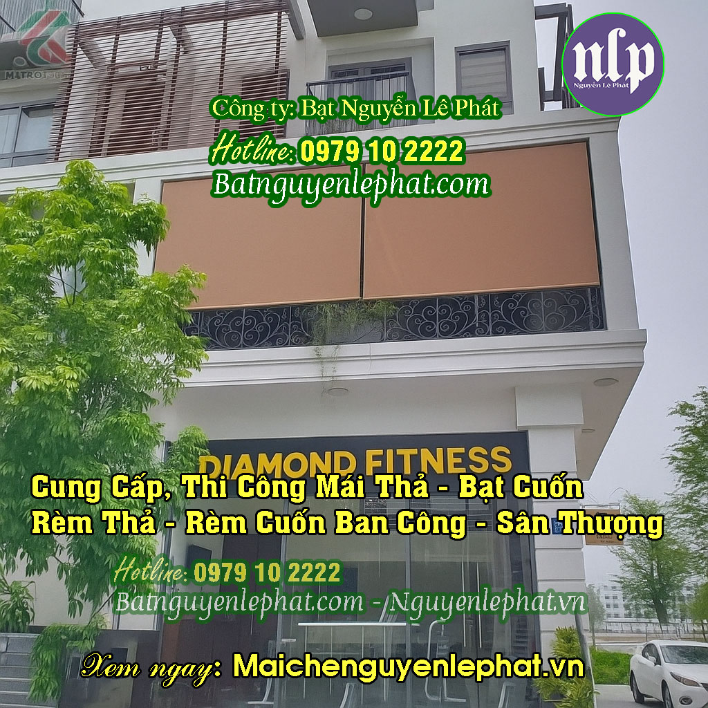 Mái Bạt Che Nắng Mưa Ngoài Trời tại Chợ Tân An Buôn Ma Thuột