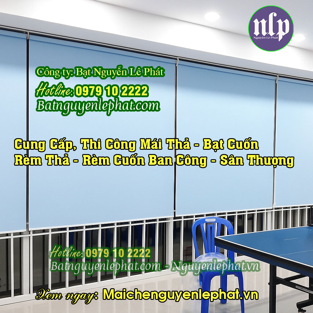 Lắp Bạt Kéo Mái Thả Tự Cuốn Buôn Ma Thuột, Rèm Mái Thả Giá Rẻ Tại Đắk Lắk